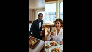 Rich vs Normal Passenger on a Luxury Cruise! 🚢💸 #shorts #ship #aivideo #trending