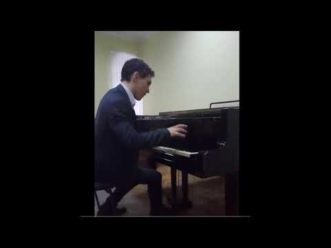 Prokofiev, Concerto 2 for piano and orchestra, part I, cadence.