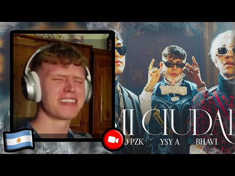 FIRST REACTION TO MI CIUDAD - YSY A x BHAVI ft. TIAGO PZK | Argentinian Music Reaction