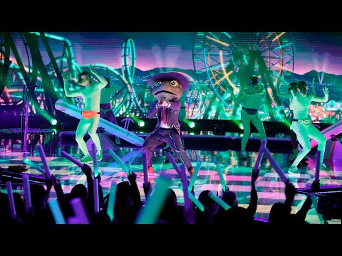 The Masked Singer Semi Finals - Frog sings Naughty by Nature's Hip Hip Hooray