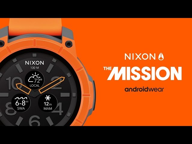 Video teaser for The Mission: The World’s First Action Sports Smartwatch Powered by Google Android Wear™