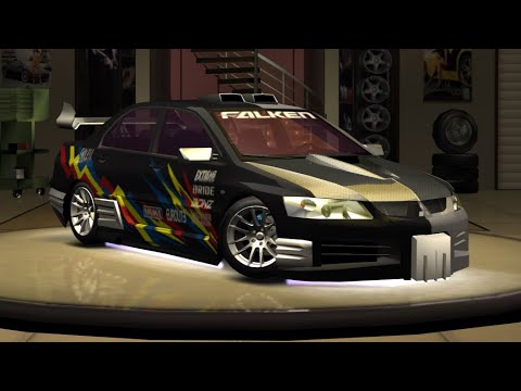 NFS Underground 2 Winter Edition | Part 61 | Customization | Mitsubishi Lancer Evolution VIII