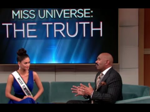 Steve Harvey apologizes to BOTH Miss Universe and Miss Colombia on "Steve Harvey Show"