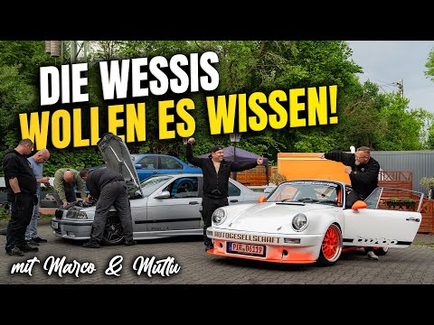 Die Wessis wollen es wissen! Vorbereitung für das Rennen 3.0! Sprüchefeuerwerk mit Marco & Mutlu!