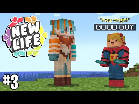 I'M THE SUPERHERO OF THE SERVER!! | Minecraft New Life SMP | #3