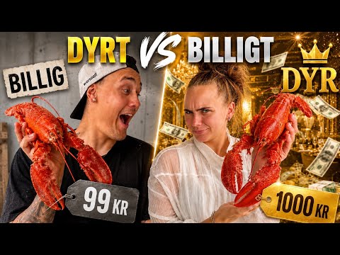 DYRT VS BILLIGT | ÄR DET SKILLNAD?