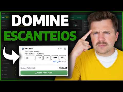 Escanteios Bet365: Única estratégia capaz de triplicar sua banca (Sério)
