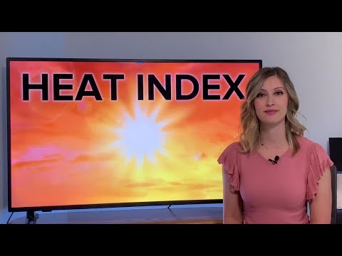 Heat index compared to wetbulb globe temperature