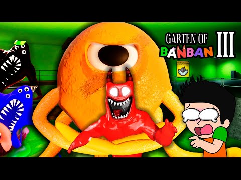 GARTEN OF BANBAN 3 JUEGO COMPLETO 😱 | NO ENTRES A LAS PROFUNDIDADES DE LA GUARDERIA 😨 | JONDRES GC