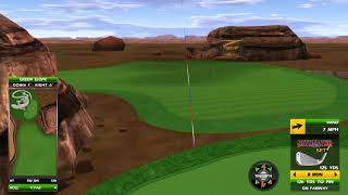 Golden Tee Great Shot on Monument Valley!
