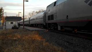 preview picture of video 'Amtrak Pennsylvanian Huntingdon PA'