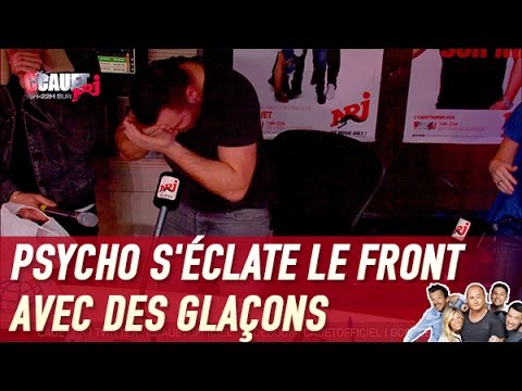 Psycho s'éclate le front avec des glaçons  - C’Cauet sur NRJ