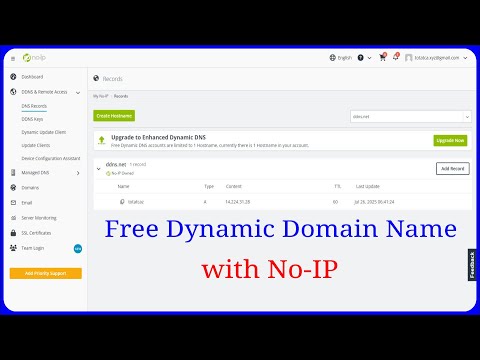 How to Create Free Dynamic DNS with No-IP | Step-by-Step Tutorial
