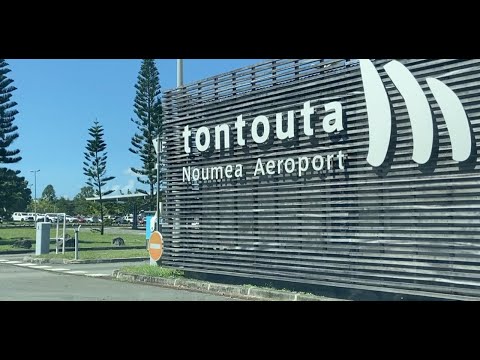 Dirigindo 🏝️Nova Caledônia🏝️: TONTOUTA, aeroporto de Noumea Bem-vindo.