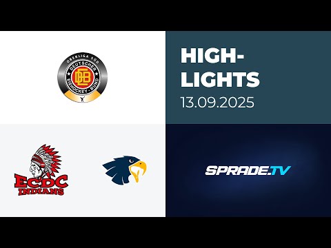 13.09.2025 - Highlights - ECDC Memmingen Indians vs. EC Kitzbühel