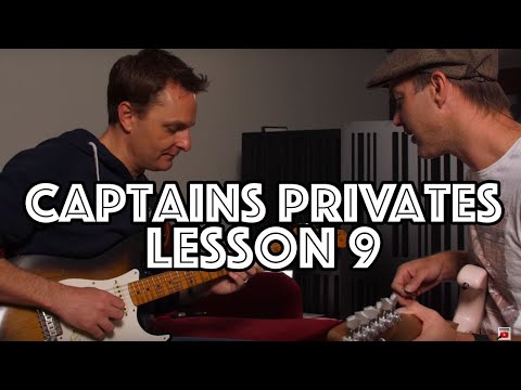 Captain's Privates #9: Mixing Maj/Min, Legato Patterns & More. Lee Anderton Guitar Lesson Tutorial