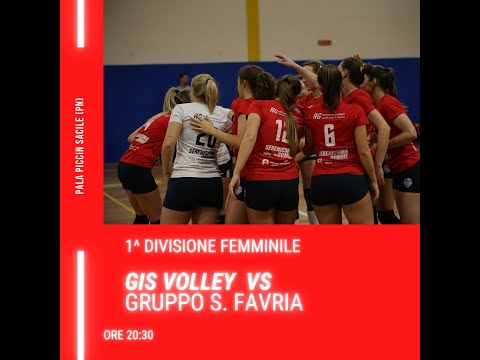 1^ DIVISIONE F. GIS SACILE VS GRUPPO SPORTIVO FAVRIA 28 GENNAIO 2023