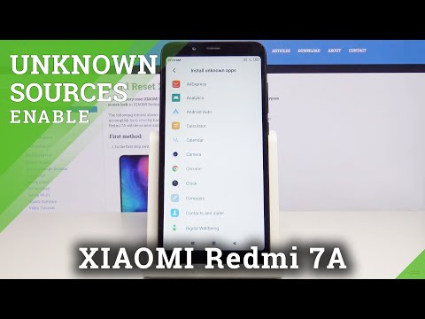 How to Enable Installation Apps from Unknown Sources in Xiaomi Redmi 7A - APK