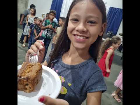 Culto infantil igreja Cachoeira Alta-Go