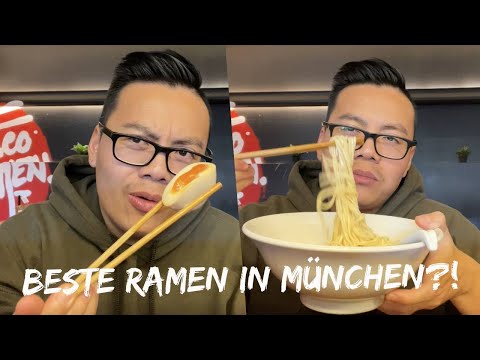 THIS IS SUPPOSED TO BE THE BEST RAMEN IN MUNICH?! (ALL JAPANESE SAY THAT!)