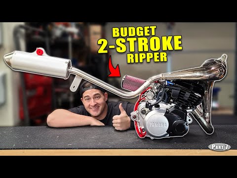 Is this the Ultimate Budget 2 Stroke Build? Yamaha Blaster 200 Engine Build w/ Cheap Parts