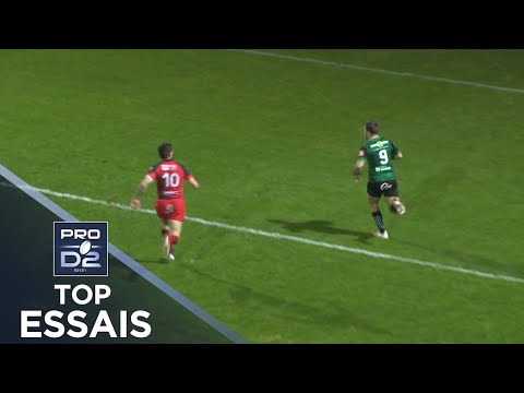 TOP Essais de la J20 – PRO D2 – Saison 2020-2021