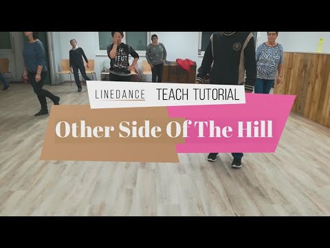 Other Side Of The Hill - intermediate Linedance by Ole Jacobson+Nina K.  (Line Dance Teach Tutorial)