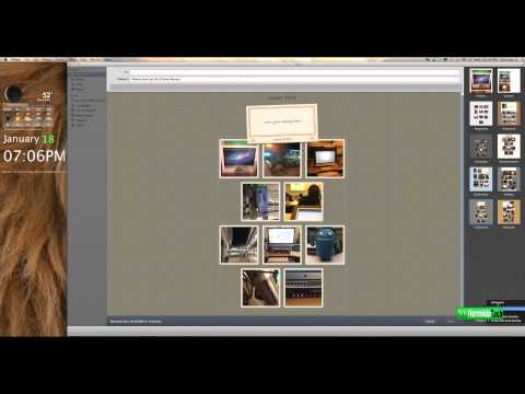 iPhoto 11 Hidden Secrets Tips - Create a Collage and Email - OSX Lion/Snow Leopard [HD]