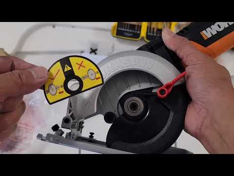 WORX, WX439L, Worxsaw Unboxing