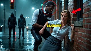 Black Waiter Helps Drunk Billionaire Get Home, She Turns Him Into A Restaurant Owner
