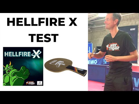 HELLFIRE X - Tischtennis Lange Noppe | TEST | Sauer & Tröger