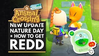 Animal Crossing New Horizons | New Update! Nature Day, Museum Upgrade & How to Get Redd