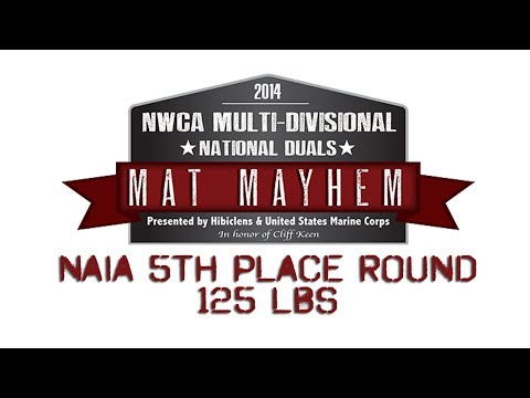 125 Cody Steiner v Ryan Stearns - 2014 NWCA Multi-Divisional Duals - NAIA