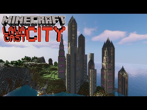Pinkymus - How to Lava Cast a City of Skyscrapers in Minecraft