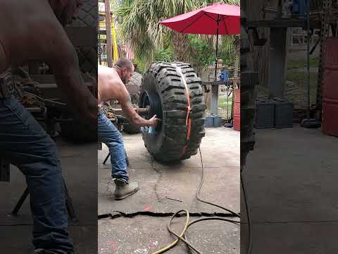 mounting 20 " wide rims on 54 boggers