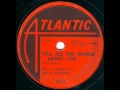 RAY CHARLES  Tell All The World About You  DEC '58