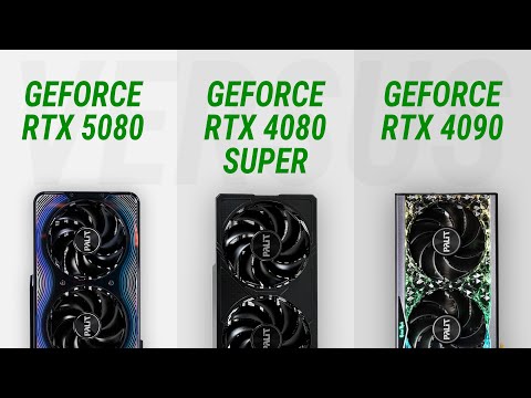 GeForce RTX 5080 vs RTX 4080 SUPER vs RTX 4090: Test in 10 games at 2160p