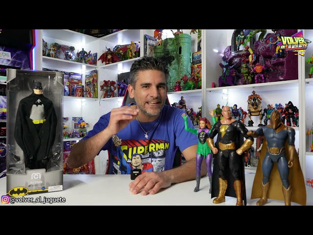 Vídeo relacionado con DC Comics, Figura de acción de la película Black Adam de 30 cm, Juguetes coleccionables para niños y niñas a Partir de 3 años