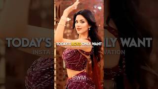 Today&#39;s Boys Only Want 😇😎~ #335 || Motivational || BWM || #shorts #motivation