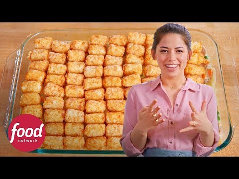 Aprende a preparar un reconfortante hotdish | Cocina en la Granja | Food Network Latinoamérica