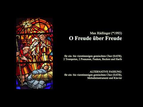 O Freude über Freude von Max Rädlinger