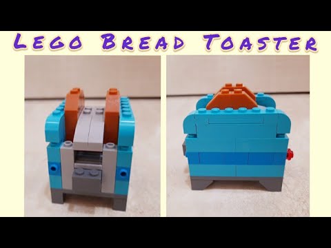 How to make Lego Bread Toaster | Building Instructions | Lego Classic 10696 | PRAVIT JAIN