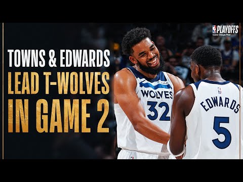 Anthony Edwards (27 PTS) & Karl-Anthony Towns (27 PTS) Stay Unbeaten In The Playoffs! May 6, 2024