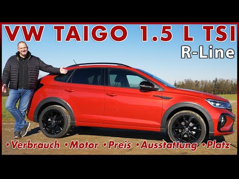 2022 VW Taigo 1.5 l TSI R-Line Polo Crossover Coupé Review | Buy Test Drive Price Review German