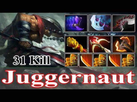 Miracle [Juggernaut] Madness Omnislash Unreal Damage Crazy Game | Dota 2 Sroksre Gameplay 31 kill