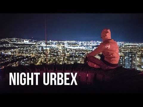 AMAZING Chimney VIEW(120m), Výstup na komín Matador - |NIGHT URBEX|
