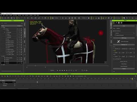 IClone 7 Tutorial - Creating Collision Shapes for Props with Soft Cloth Animation