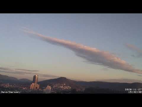 jena/germany weathercam time-lapse 2020-11-27
