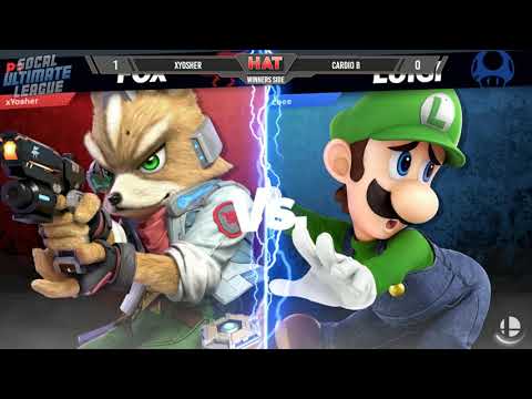 HAT 54 - xYosher (Fox) Vs. Cardio B (Luigi) Winners Side - Smash Ultimate