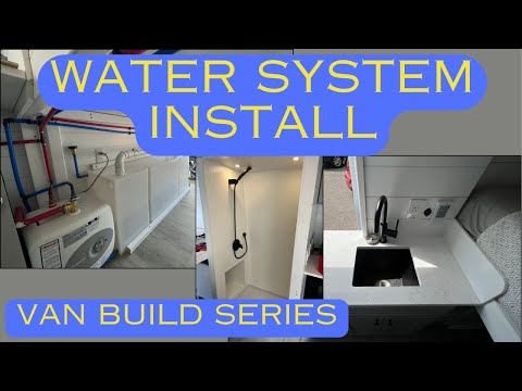 Installing a Complete Camper Van Water System | Ram ProMaster 2500 Build (Hot Showers + Sink)